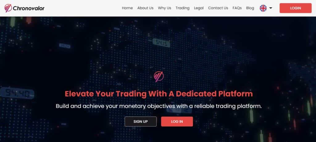 Chronovalor website Chronovalor website