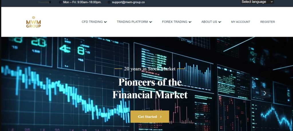 MWM Group website MWM Group website