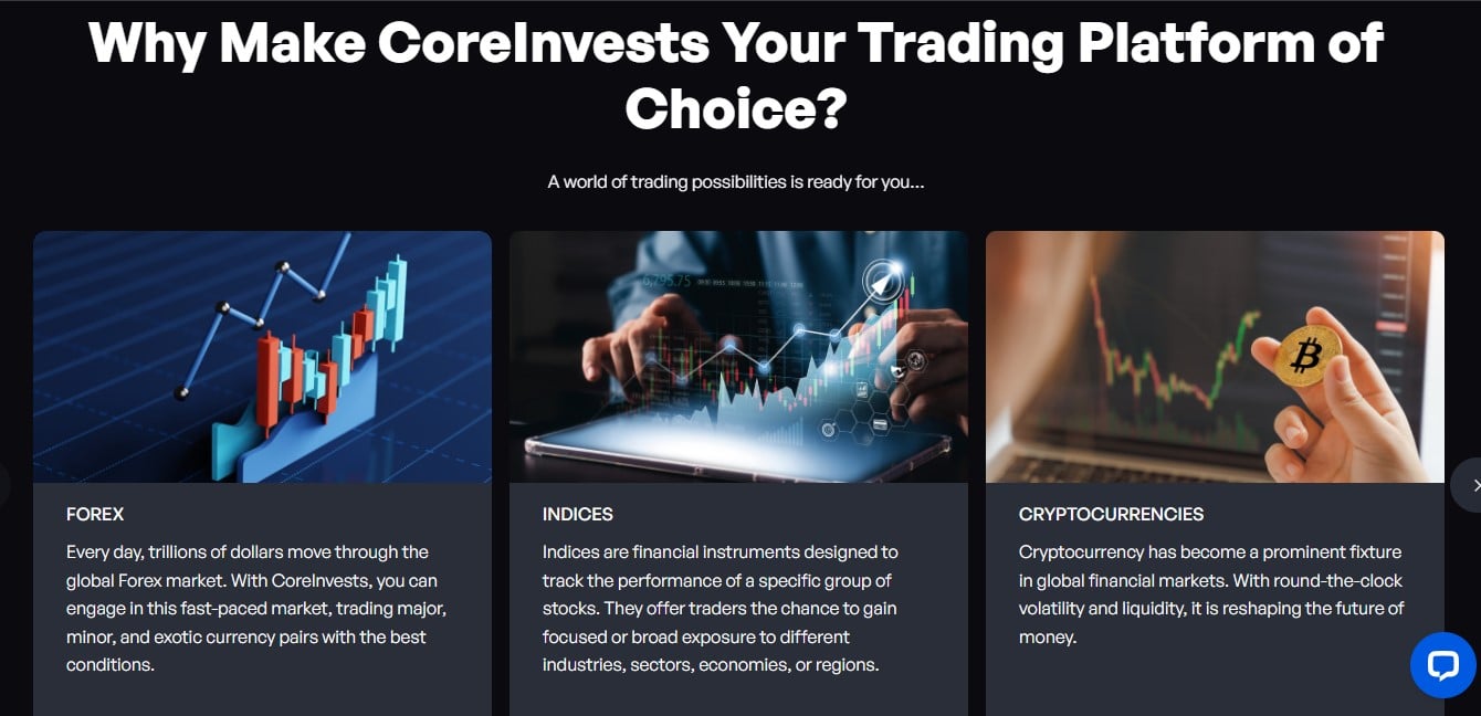 Core Invests Assets Core Invests Assets