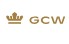 GCW logo featuring a gold crown emblem