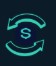 Refresh balance icon: a dollar sign encircled by circular arrows signaling fund update